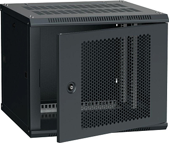 Шкаф LINEA W 6U 600х600мм перфорир. дверь RAL9005 ITK LWR5-06U66-PF