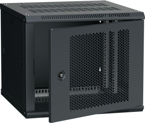 Шкаф LINEA W 6U 600х600мм перфорир. дверь RAL9005 ITK LWR5-06U66-PF