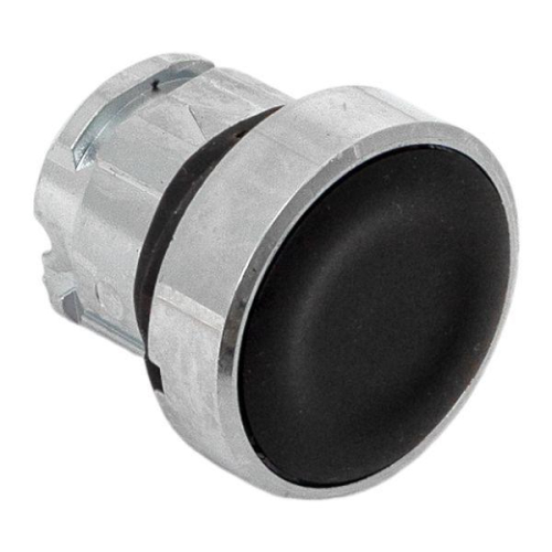 Механизм кнопки исполнительный XB4 черн. плоский возвратный без фиксации без подсветки IP65 EKF XB4BA-BL-65