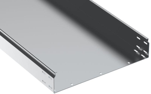 Лоток листовой неперфорированный ESCA 7 100х500 L2500 сталь 1.5мм IEK CLN10-100-500-150-D25