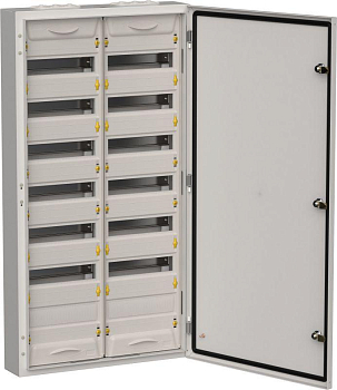 Корпус металлический ЩРн-168 (2х84) 1085х570х140 IP54 сер. TITAN 5 IEK TI5-50-N-2X084-54-7035
