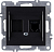 Розетка компьютерная LAVIN/KAREN RJ45 кат.6 механизм черн. ARVIA 50 07 2000 247