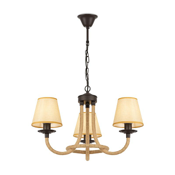 Люстра Corda Е14х3 60Вт IP20 Freya FR4402-PL-03-GB