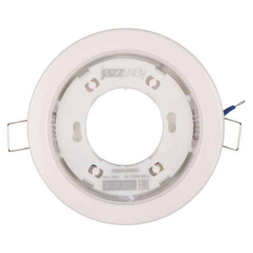 Светильник PGX53 10639.1 106х39мм под лампу GX53 до 20Вт встраив. бел. (пакет) JazzWay 5067080