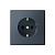 Розетка ArtGallery 16А с заземл. быстрозажим. клем. механизм грифель SE GAL000743S
