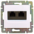 Розетка компьютерная 2-м СП Valena RJ45 кат.5 UTP механизм бел. (DIY-упак.) IEK 694292