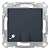 Механизм розетки 1-м СП Sedna 16А IP44 с заземл. быстрозажим. контакты защ. шторки с крышкой графит SchE SDN3100570