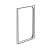 Комплект объединения шкафов Conchiglia задняя стенка-задняя стенка В=910/940мм Ш=580мм DKC CN5CK095