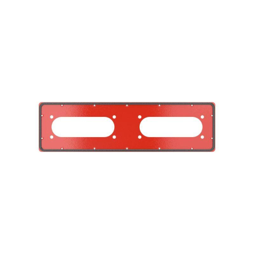 Фланец для монтажа кабельного ввода FL21 для корпусов ST тип 5 543х153мм красн. RAL3020 DKC R5FPST03-RAL3020