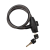 Замок тросовый взломостойкий для велосипедов и колясок с ключом 65см черн. ЧЕТЫРЕ СЕЗОНА 79-0366 Замок тросовый взломостойкий для велосипедов и колясок с ключом 65см черн. ЧЕТЫРЕ СЕЗОНА 79-0366