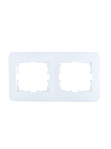 Рамка 2-м ASTI горизонт. бел. LEZARD 7081-0200-147