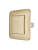 Розетка 1-м СП ASTI 16А IP20 с заземл. с крышкой термопласт в сборе золото. LEZARD 7081-3636-123В