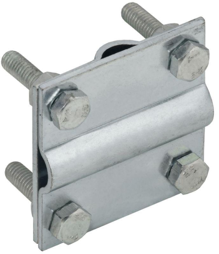 Зажим крестообразный полоса/пруток-полоса/пруток 30/8мм оцинк. сталь IEK ZCC13-11-1-08-30