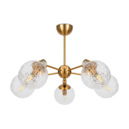 Светильник Mellow 40Вт E14х5 IP20 подвесной Freya FR5264PL-05BS