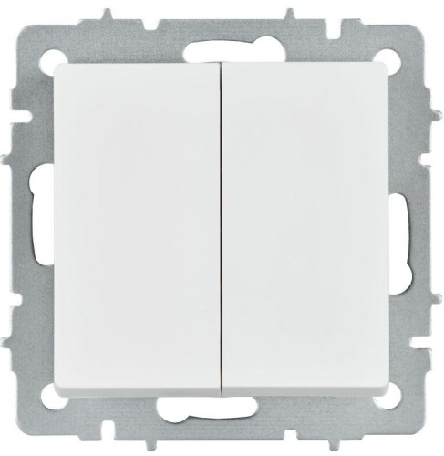 Выключатель перекрестный 2-кл. СП BRITE ВС10-2-3-БрАБ 10А механизм арктич. бел. IEK BR-V23-0-10-K91