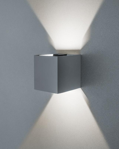 Светильник светодиодный 80 587 NOF-D-W-010-02 6Вт 3000К IP54 600лм для наружной подсветки куб сер. Navigator 80587