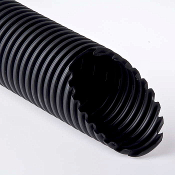 Труба гофрированная одностенная ПНД d90мм черн. (уп.100м) Ruvinil Т1-КЛ0-090(100)