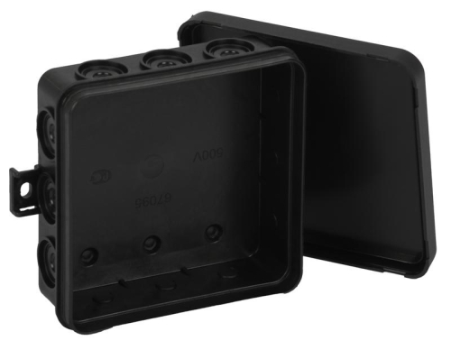 Коробка распределительная ОП Тусо 100х100х35мм УХЛ1 черн. Ruvinil 67095Ч