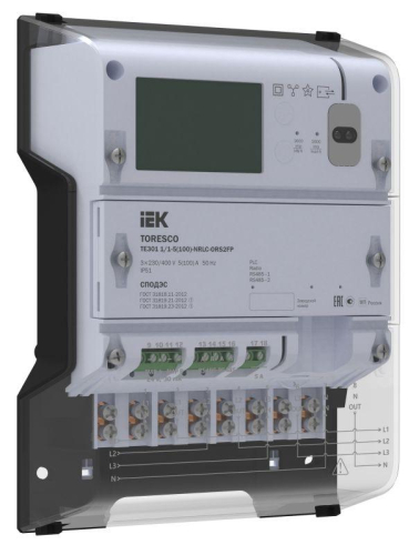Счетчик TE301 0.5S/0.5-5(10)T-NLC-ORS2FP TORESCO IEK TR-TE301-010T-5-RS2FP