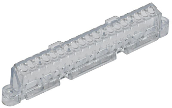 Суппорт для шин в корп. (ширина 4 мод.) UNION IEK UIC-KP00D-S-04