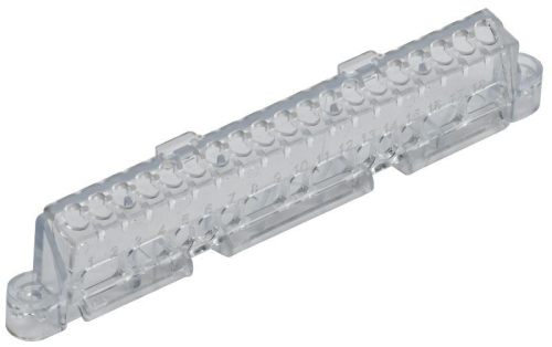 Суппорт для шин в корп. (ширина 4 мод.) UNION IEK UIC-KP00D-S-04