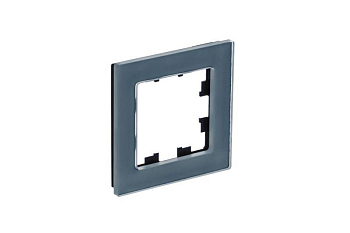 Рамка 1-м AtlasDesign Nature натур. стекло грифель SE ATN360701