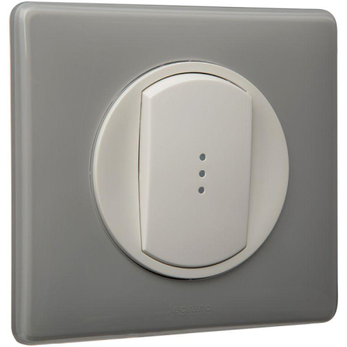 Рамка 1-м Celiane сер. глянец Leg 066601