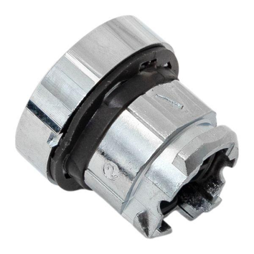 Механизм кнопки исполнительный XB4 желт. плоский возвратный без фиксации без подсветки IP65 EKF XB4BA-Y-65