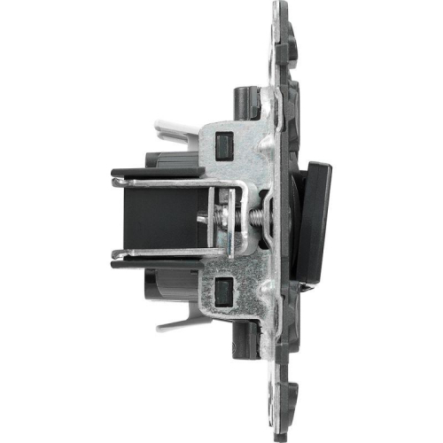 Выключатель кнопочный 1-кл. Valena In'matic 6А 250В безвинтов. зажимы механизм Leg 752011