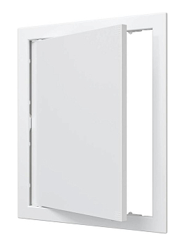 Люк-дверца ревизионная с ручкой 268х318 АБС фланец 246х296 бел. ERA Л2530