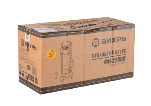 Насос фекальный ФН-2200Л Вихрь 68/5/6