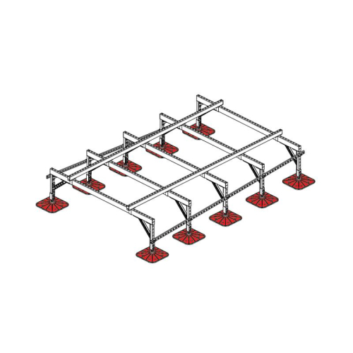 Конструкция опорная для установки оборудования TECHNORAPTOR FOOT 2000х3000 тип 2 KM-TR-F-SSEI-2000-3000-2 КМ TR0046
