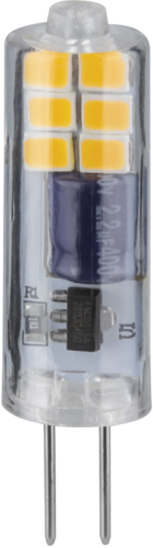 Лампа светодиодная 80 247 NLL-S-G4-2.5-230-6.5K-NF прозрачная нейтр. бел. 190лм 220-240В без пульсаций Navigator 80247