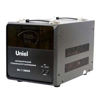 Стабилизатор напряжения RS-1 12000X 12000В.А 1ф релейный напольн. TM Uniel UL-00012861