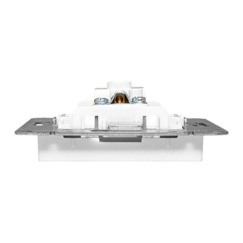 Розетка телевизионная TV 1-м СП Эпика механизм бел. EKF UP1-SOW-TV-1