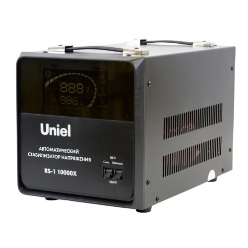 Стабилизатор напряжения RS-1 10000X 10000В.А 1ф релейный напольн. TM Uniel UL-00012860