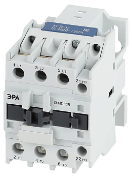 Контактор PRO KKM21-032-400-01-E КМИ-23211 32А 400В/АС3 1НЗ Эра Б0050442
