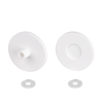 Заглушка ARL-MOONLIGHT-ROUND-40-CAP-TOP-L-SET-WH пластик (комплект) Arlight 048836