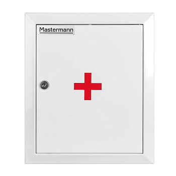 Шкаф аптечный навесной 280х330х140мм IP31 Mastermann 00-00015179