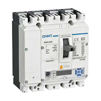 Выключатель автоматический 4п 32А 70кА NM8N-250Q EM с электр. расцеп. LCD (R) CHINT 271396