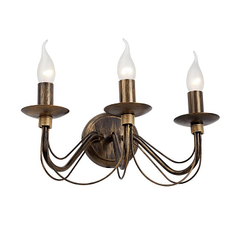 Светильник настенный 3xE14 макс. 40Вт Vitaluce V1205/3A