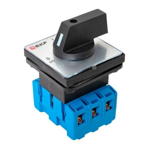 Переключатель кулачковый ПК-2-13 3п 63А "ВКЛ-ВЫКЛ" IP65 EKF pk-2-13-63-65