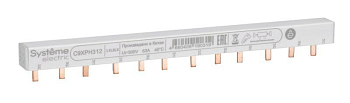 Шинка гребенчатая 3п (L1L2L3) 63А 12мод. 18мм SE C9XPH312