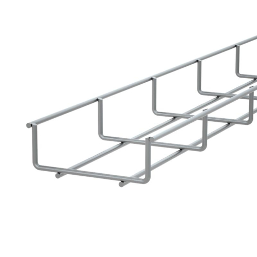 Лоток проволочный 500х35 L3000 сталь 4мм PL35-500-3000 оцинк. КМ LO7986