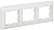 Рамка 3-м BRITE РУ-3-Бр бел./бел. IEK BR-M32-12-K01