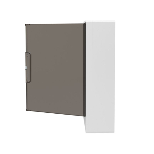 Щиток 24мод. настен. FRAME с тонированной дверцей с шин. PEN 2шт 8 отв. + 2шт 6 отв. бел. DKC F24W1WD