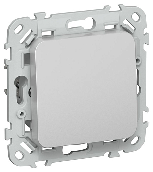 Выключатель проходной 1-кл. СП FLITE ВС61-1-0-ФлА 10А механизм алюм. IEK FI-V12-0-10-1-K47