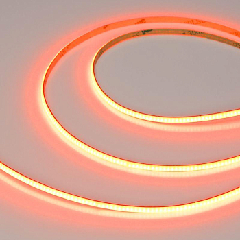 Лента светодиодная COB-X480-4mm 24V Orange 4Вт/м IP20 (уп.5м) Arlight 046909