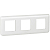 Рамка 3х2мод. Mosaic New горизонт. бел. Leg 078806