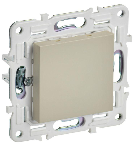 Заглушка с суппортом SKANDY SK-C01B беж. IEK SK-PL10-K10